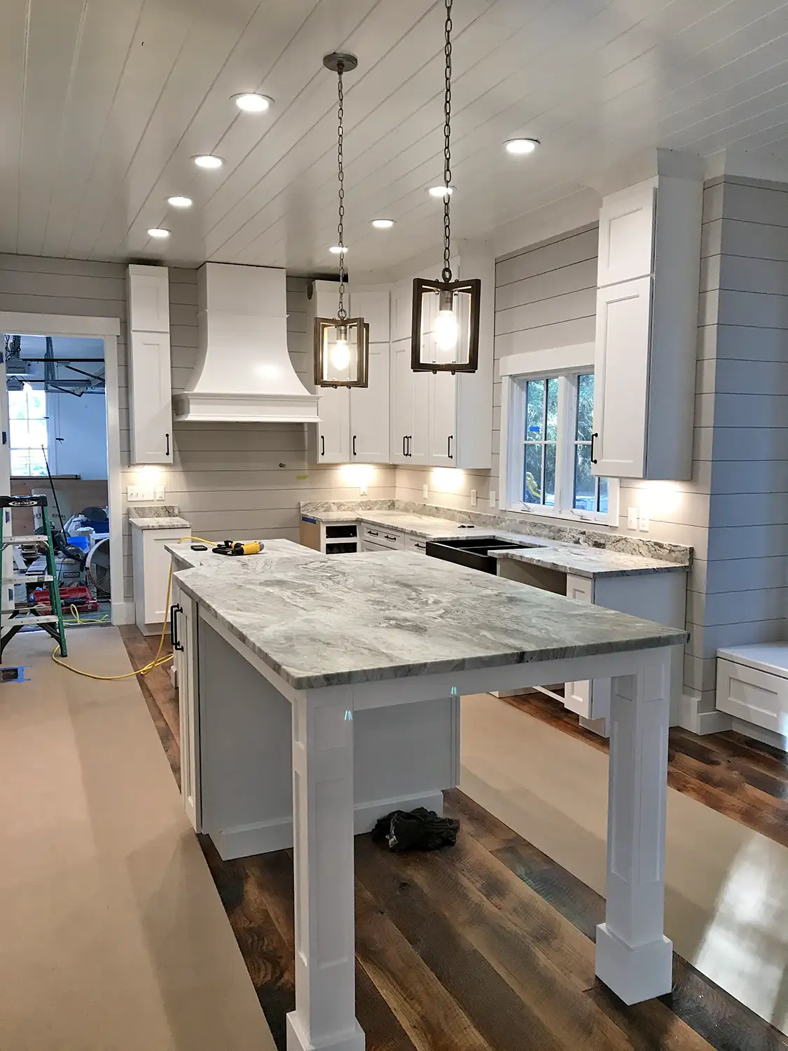Luxury new home construction - Middle Field project progress photo 39 by McQuillen Custom Homes in Orange Beach, AL